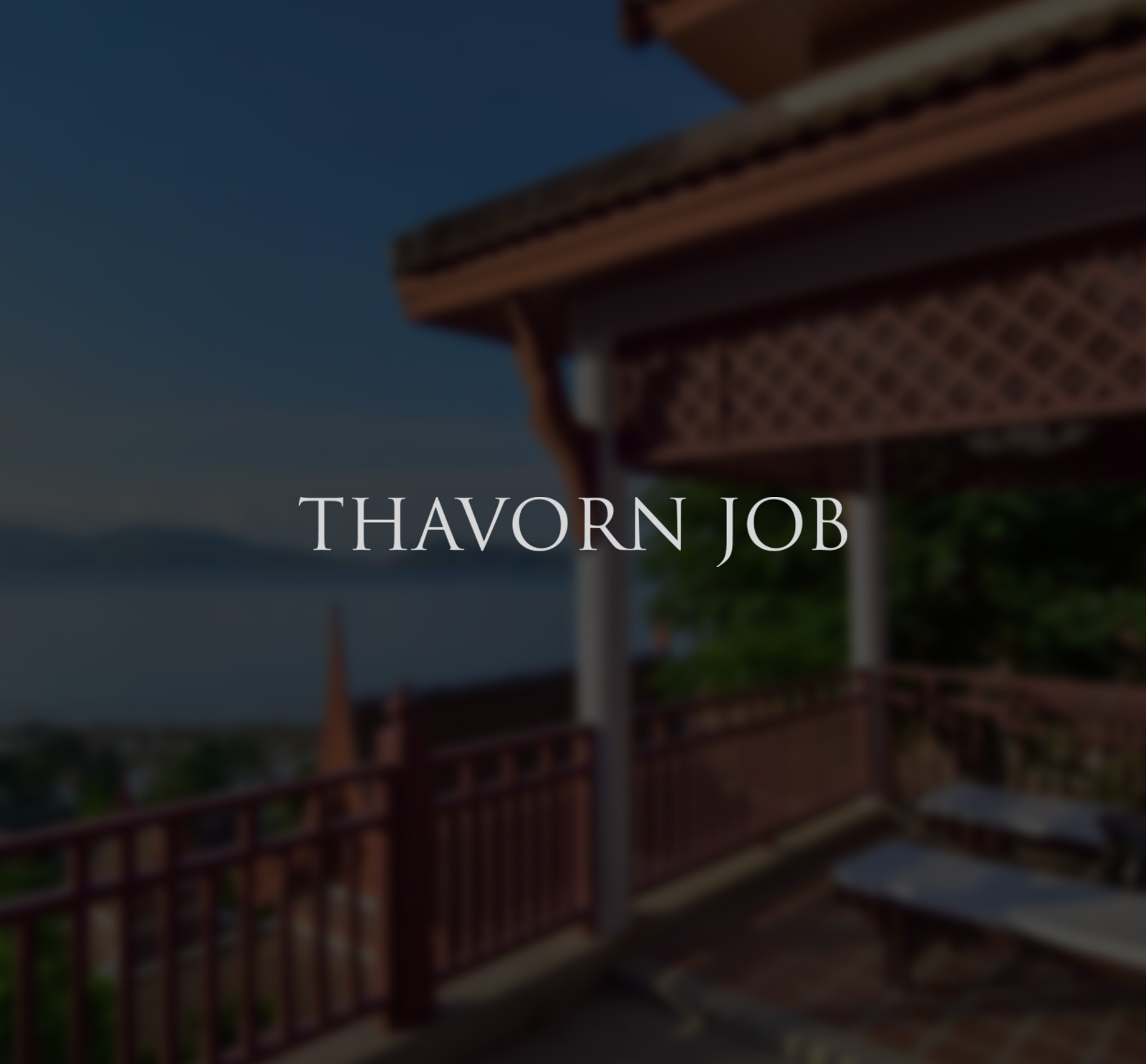 THAVORN JOB